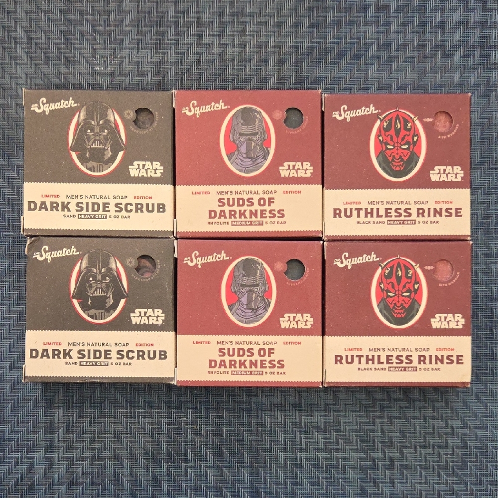 Dr. Squatch Star Wars Soap Set